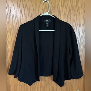 Black Women's Jersey Knit Blazer